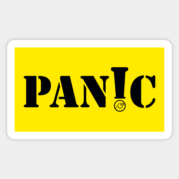 Panic Sticker by y30artist